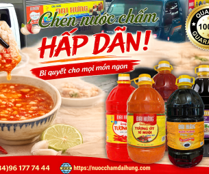 Bí quyết pha nước chấm ngon chuẩn vị Việt