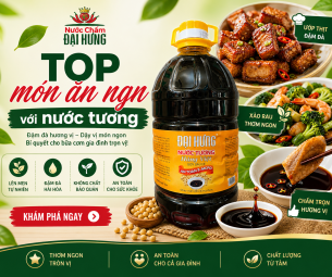 Top món ăn ngon với nước tương