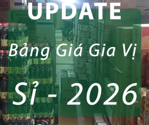 Bảng giá gia vị cho quán ăn năm 2026