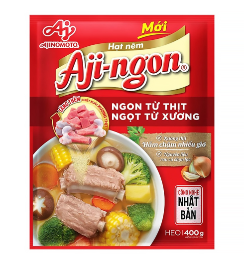 Hạt nêm Aji-ngon vị heo gói 900g