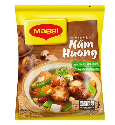 Hạt Nêm Nấm Hương Maggi Gói 200G