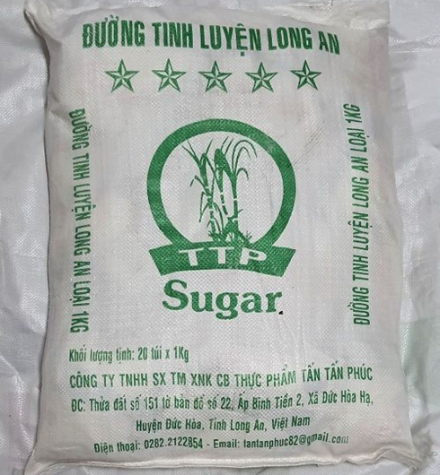 Đường Trắng Tinh Luyện Long An 1Kg