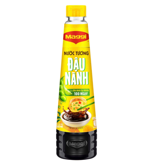 Nước tương đậu nành Maggi đậm đặc chai 700ml