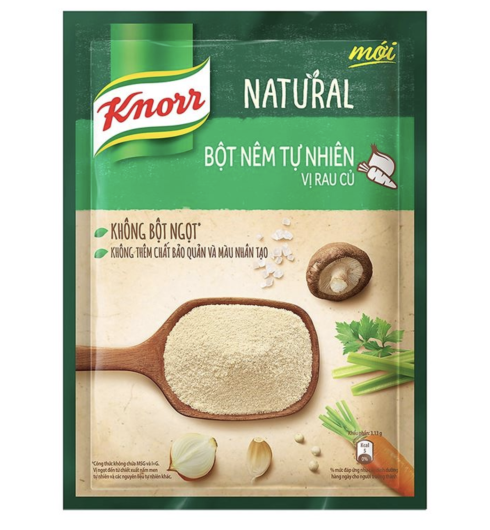 Hạt nêm Knorr rau củ gói 150g