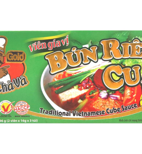 Viên gia vị bún riêu cua Ông Chà Và Gold hộp 96g