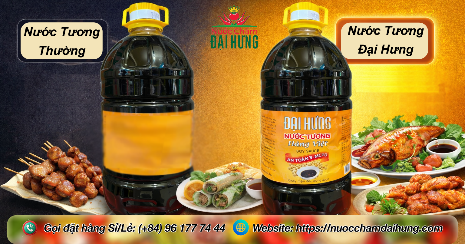 phân biệt nước tương ngon