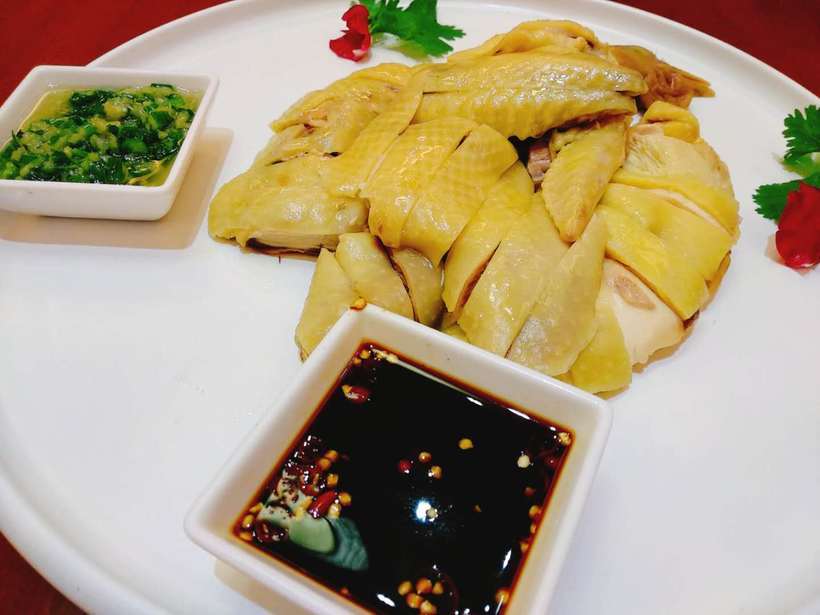 món ăn với nước tương